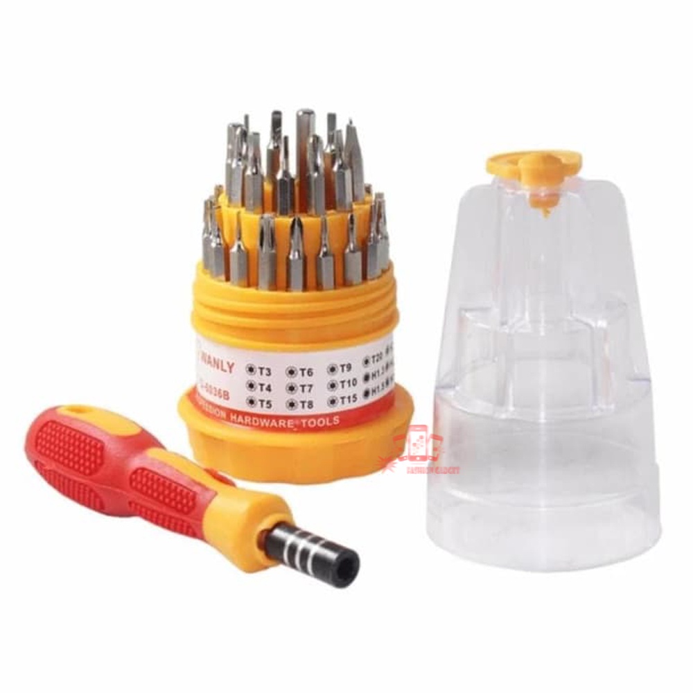 Obeng Multifungsi  Set 16 in 1 &amp; Obeng Set Multifungsi  31 in 1 Screwdriver Handphone Elektronik HP Laptop 4.7 Obeng Mini