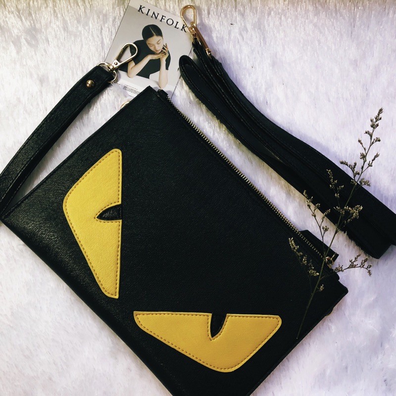 Tas Clutch Handbag Wanita Sling Bag Fendi KW Super Thrift
