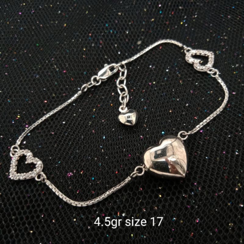 Gelang Emas 17 K - Putih 4.5gr Kadar 750 - 2987