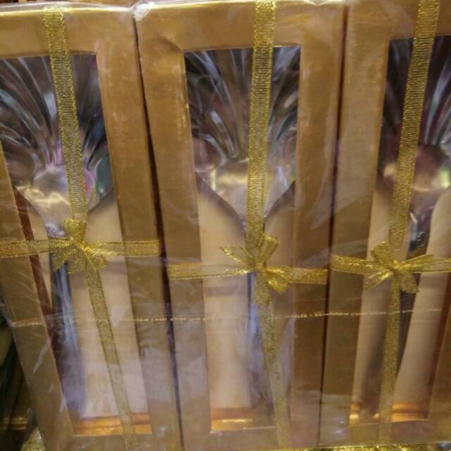 Souvenir centong stainles box mika