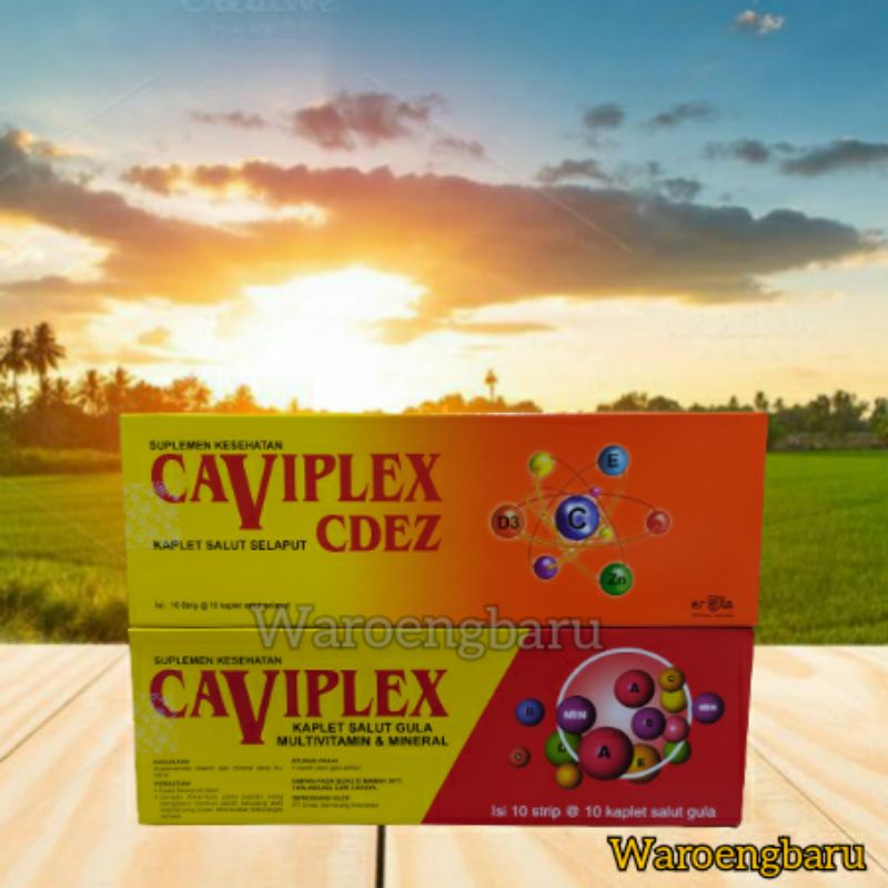 CAVIPLEX MULTIVITAMIN  @ 10 Kapsul