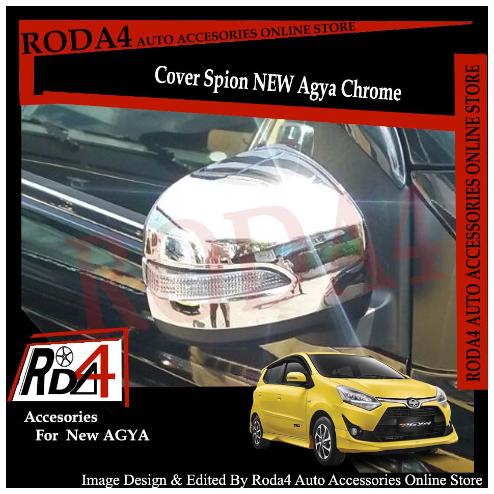 Cover Spion Chrome NEW Agya - Ayla