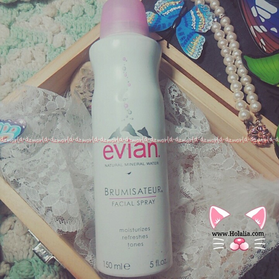 Evian Natural Mineral Water 150ml Facial Spray Brumis ateur Efian