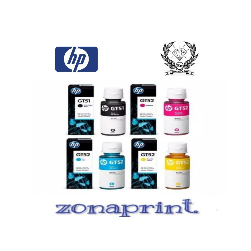 TINTA HP GT51 END GT52 ORIGINAL