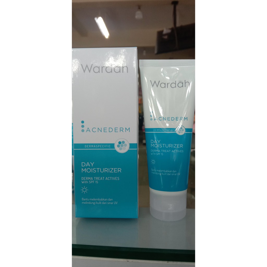 WARDAH PAKET PERAWATAN WAJAH BERJERAWAT ACNEDERM 7pcs