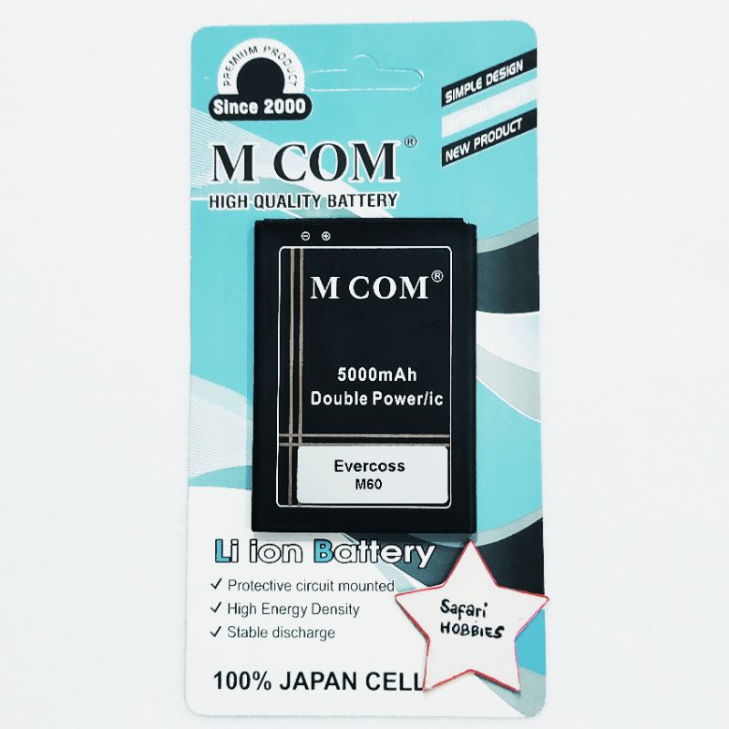 Baterai Evercoss M60