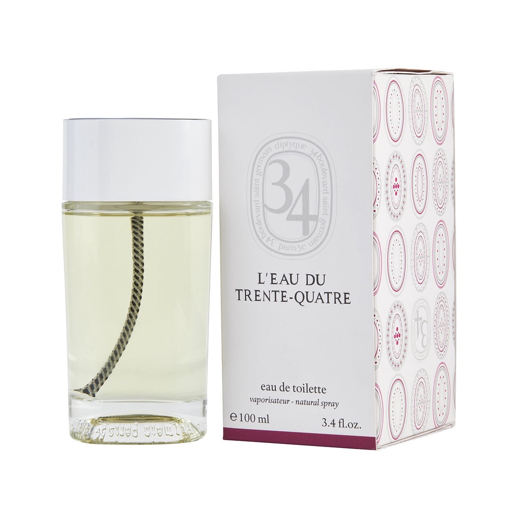 Parfum Original Diptyque 34 L' eau du Trente Quatre