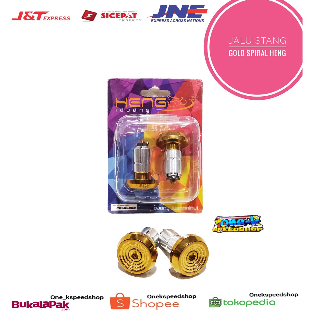 Jalu stang Gold Heng by thailand universal semua motor