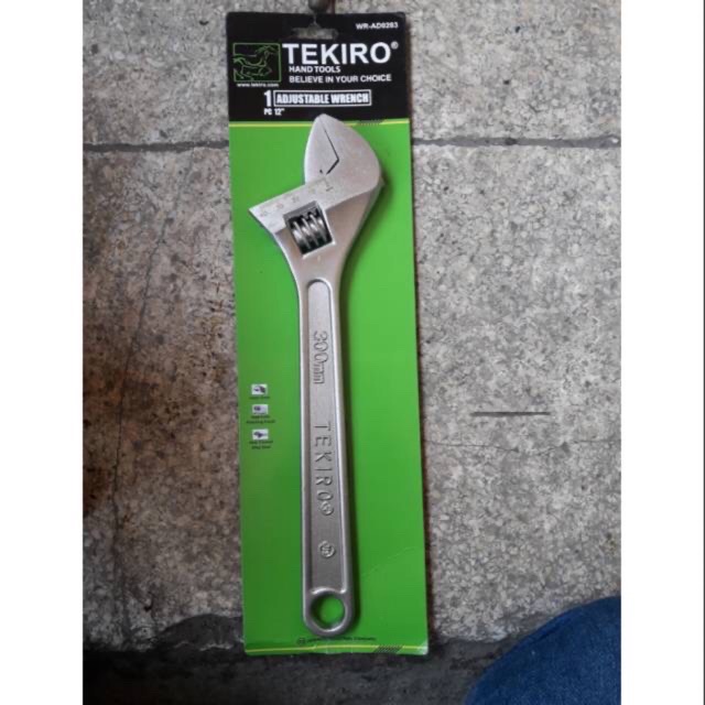 TEKIRO-KUNCI INGGRIS 12” // ADJUSTABLE WRENCH