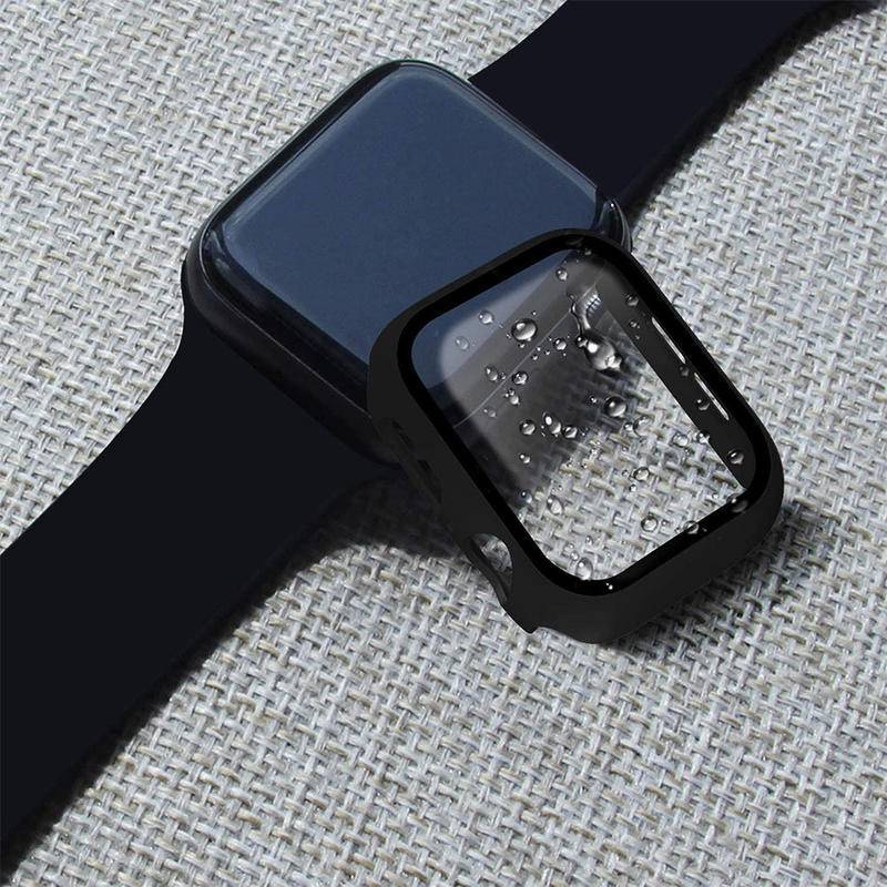 Case Pelindung Layar Bahan Kaca Matte Untuk Apple Watch T500 FT50 FT30 q99 U78 + T5 W34 F10 T55 T5s W55 M33 C200