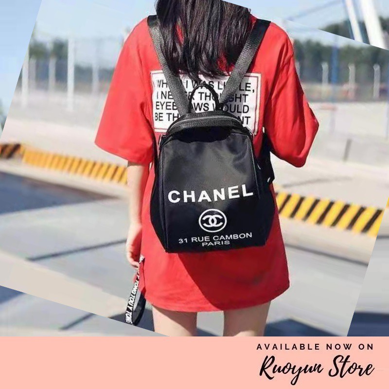 RYX - CC Polyamide Tas Ransel Casual Fashion Korea - Ori Import