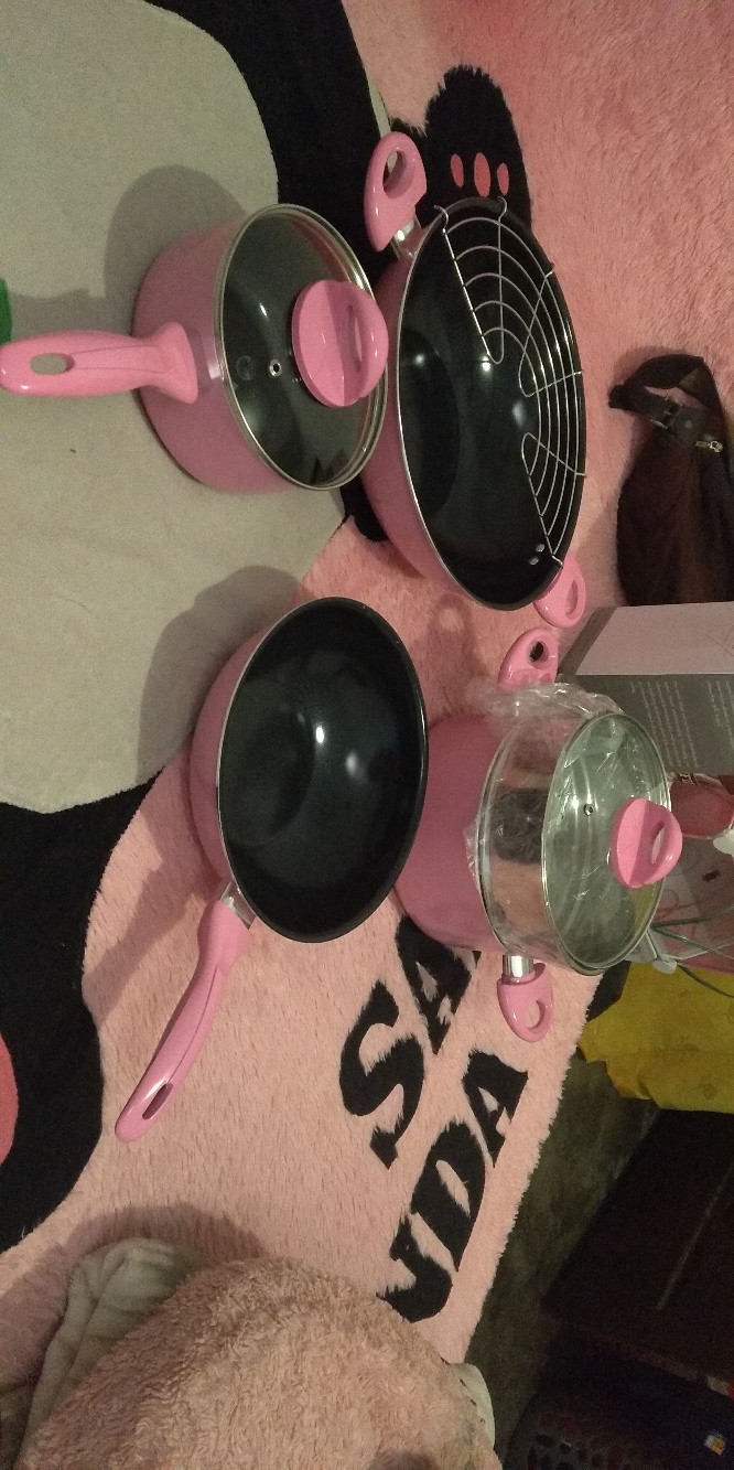 Vicenza Cookware Set Peralatan Masak Praktis Teplon V709