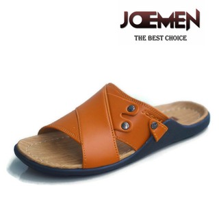  SANDAL KULIT JOEMEN  S 08 ORIGINAL PRIA SANDAL  JEPIT IMPORT 