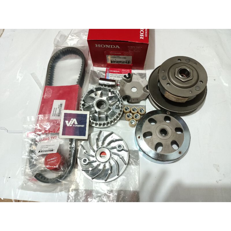 Paket CVT komplit Honda Beat pop,Beat esp,new Beat esp (starter halus)