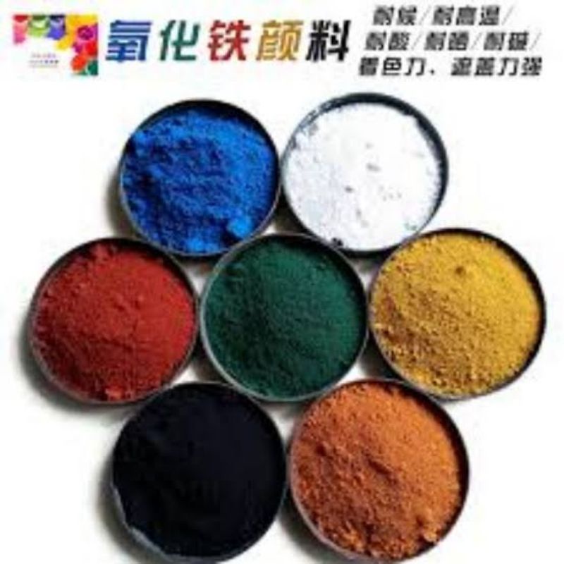PIGMENT HITAM VERF VEREP BUBUK IRON OXIDE

