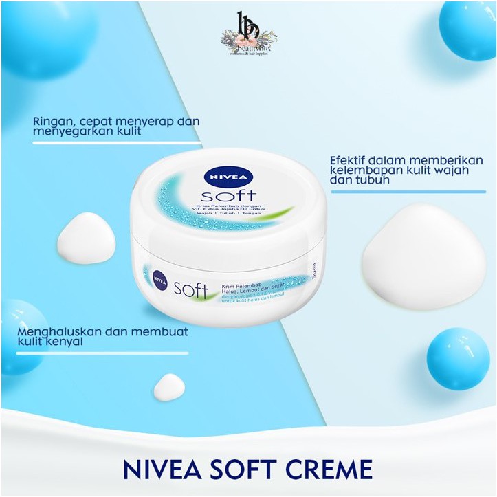 NIVEA Soft Cream Jar 50/100 ml