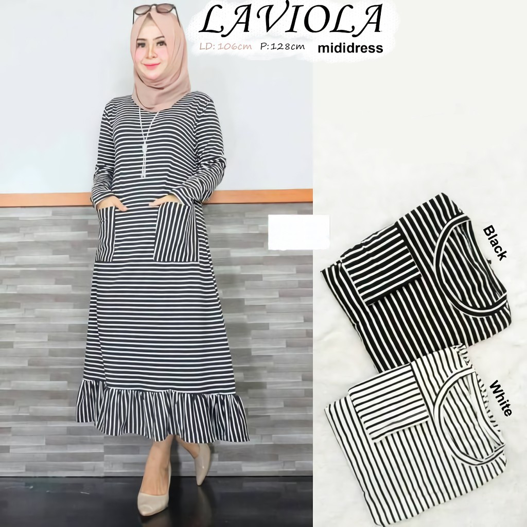 LAVIOLA MIDI DRESS