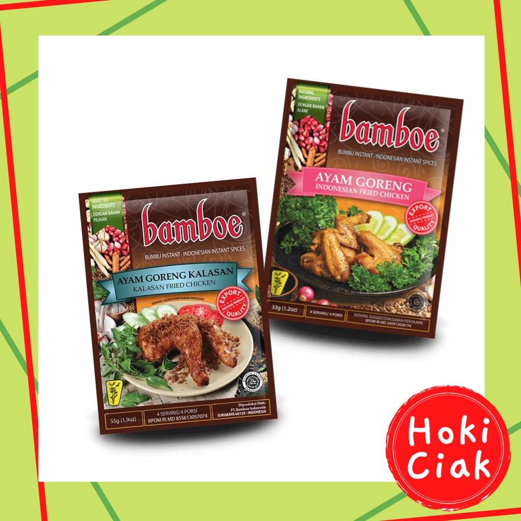 

Bamboe Bumbu Ayam Goreng / Ayam Goreng Kalasan