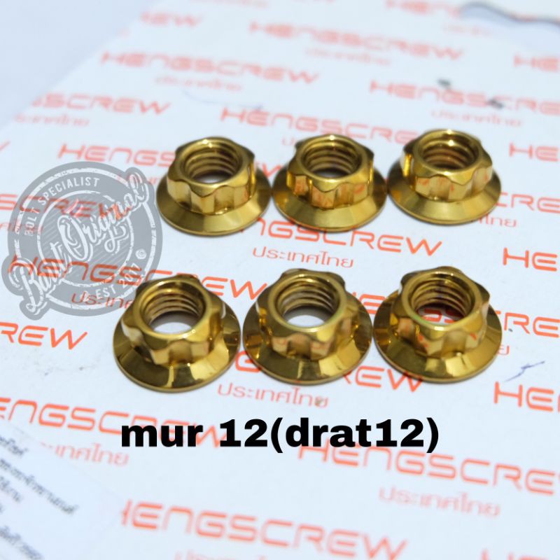 mur 12 probolt gold new model gear drat 12 original heng