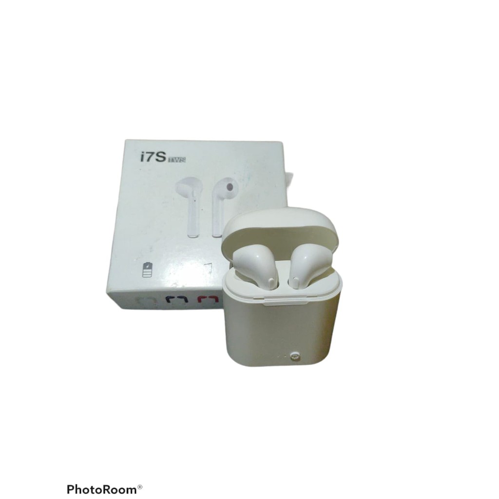 HEADSET BLUETOOTH i7S TWS GRADE A EARPHON WIRELESS TERMURAH 