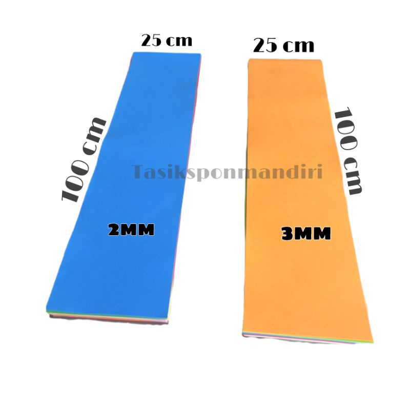 Busa Ati 2mm 25cmx100cm/ Busa ati 3mm / eva spon/ eva foam