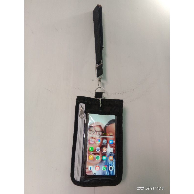 Hanging Wallet tas hp gantung leher harga grosir