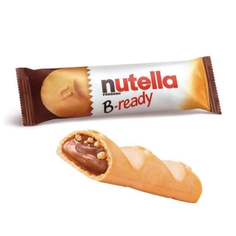 Nutella B-Ready Bready 1 pcs x 22 gram BPOM FERRERO HALAL ITALY PROMO