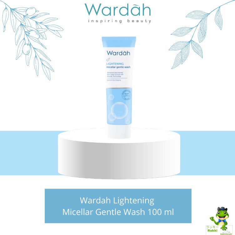 ❣️Rakkistore99❣️Wardah Lightening MICELLAR GENTLE WASH (FACEWASH) 100ml