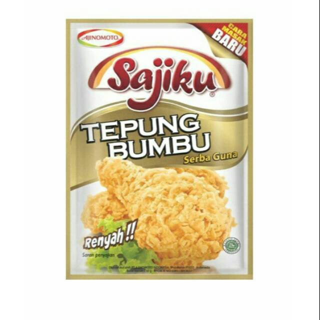 

Ajinomoto sajiku tepung bumbu 250gr