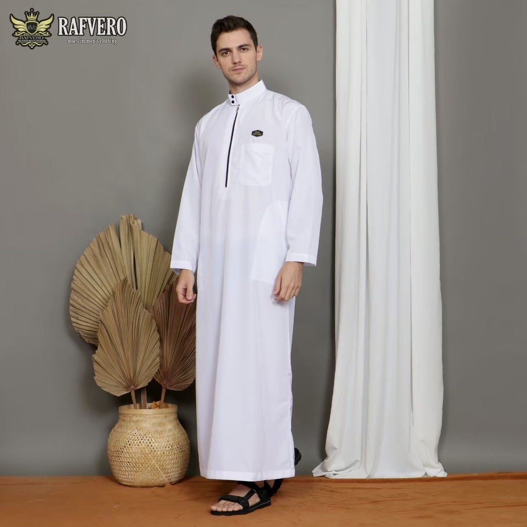 Baju Jubah Gamis / Baju Jubah Gamis Polos Pria Dewasa Model Elvano
