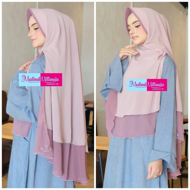 Jilbab Hijab Kerudung Syari Khimar Annisa