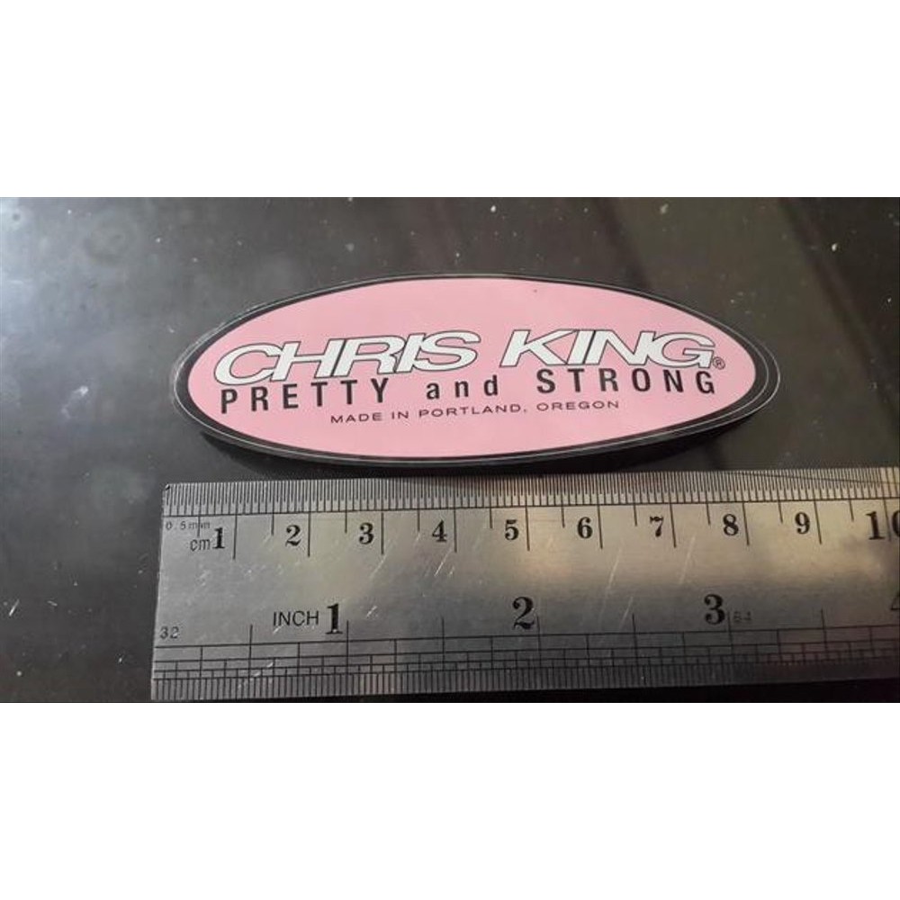 Stiker/Decal CHRIS KING Original Limited