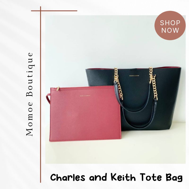 C022 Tas Tote Wanita Import CK Large Tote Bag