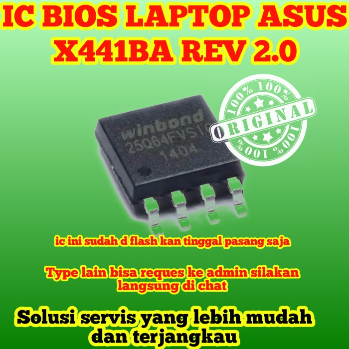 ic bios laptop merk asus