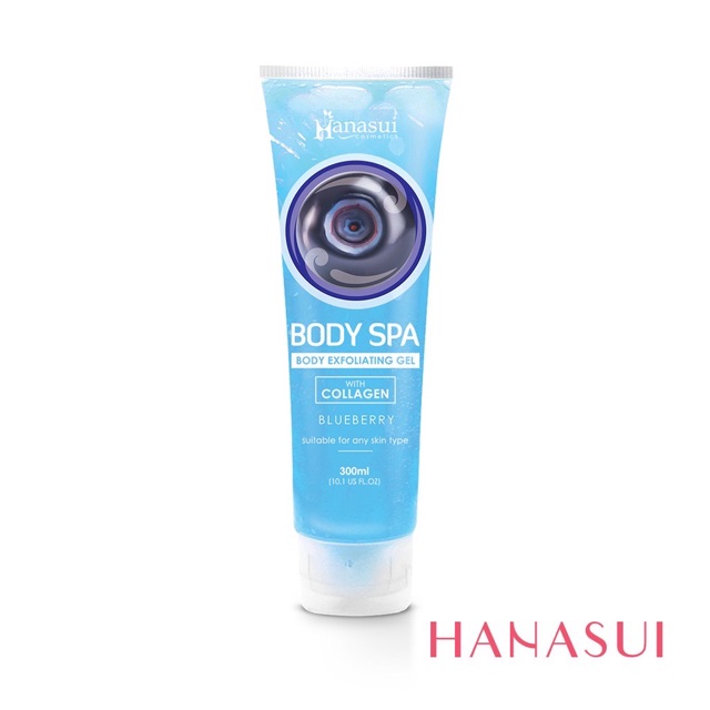 Hanasui Body Spa Exfoliating Gel Series Perontok Daki