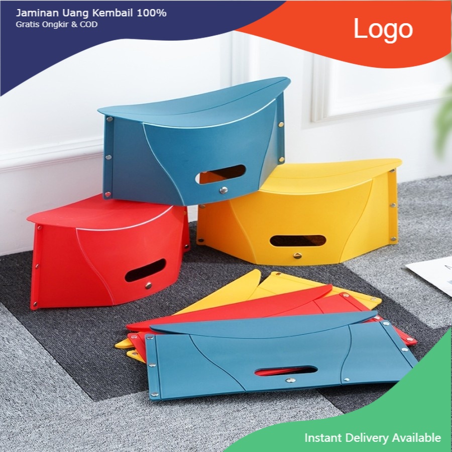 [MURAH] kursi portable/ KURSI LIPAT MINI PLASTIK / FOLDABLE CHAIR PORTABLE / BANGKU LIPAT PLASTIK UNTUK anak ataupun dewasa [PADMA] PADMA