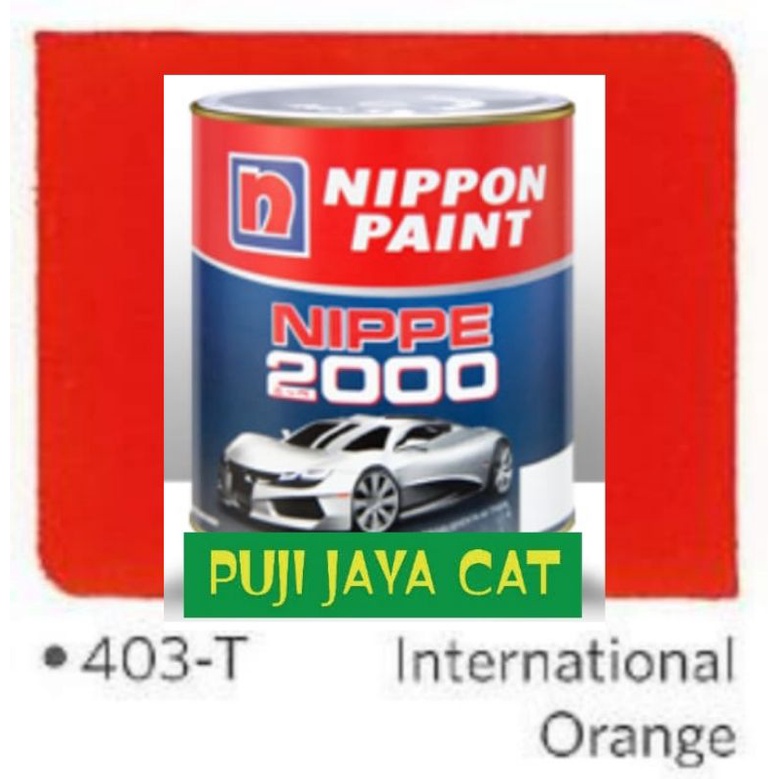 Nippe 2000 Internasional Orange 403-T cat duco
