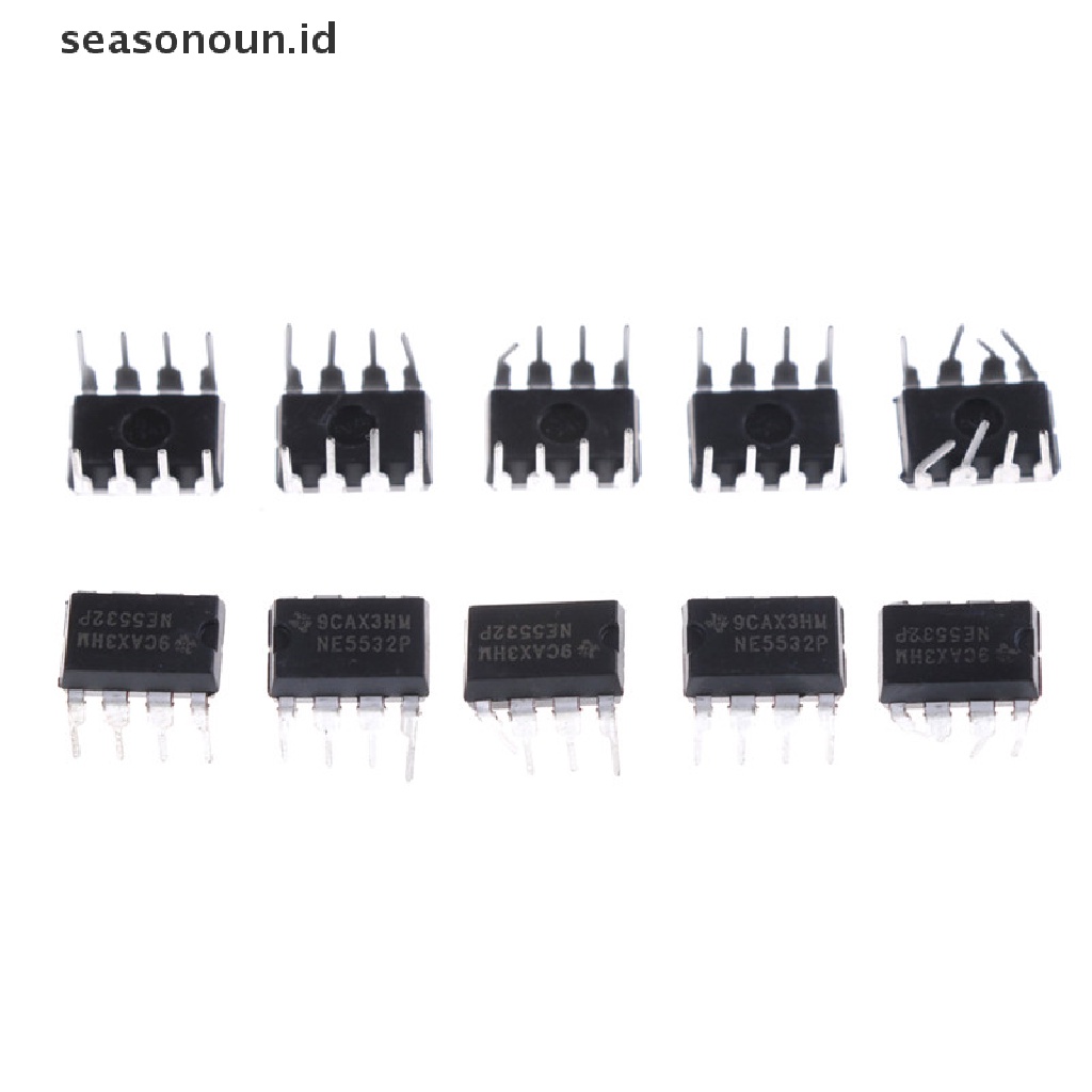 10pcs IC NE5532P NE5532 DIP-8 Dual Low Noise Op-Amp