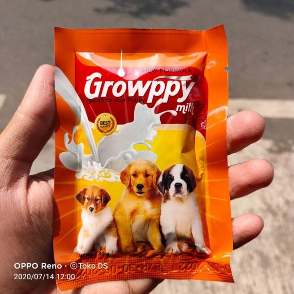 Susu Anak Anjing Growppy Sachet 30gr Growpy Dog Puppy Milk 30g 30 g gr