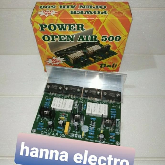 kit power amplifier 500 watt mono open air .