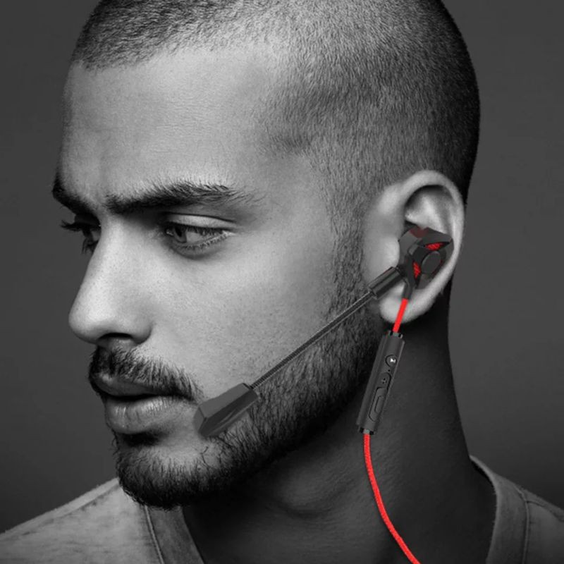 Headset Gaming Earphone Mic Gamers Handsfree Game Pubg ff Mobile Original