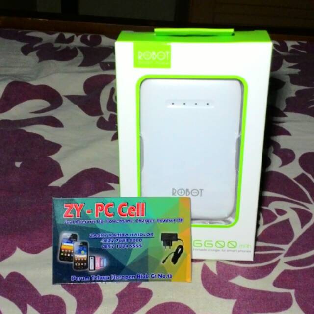 POWERBANK ROBOT RT6800 6600MAH