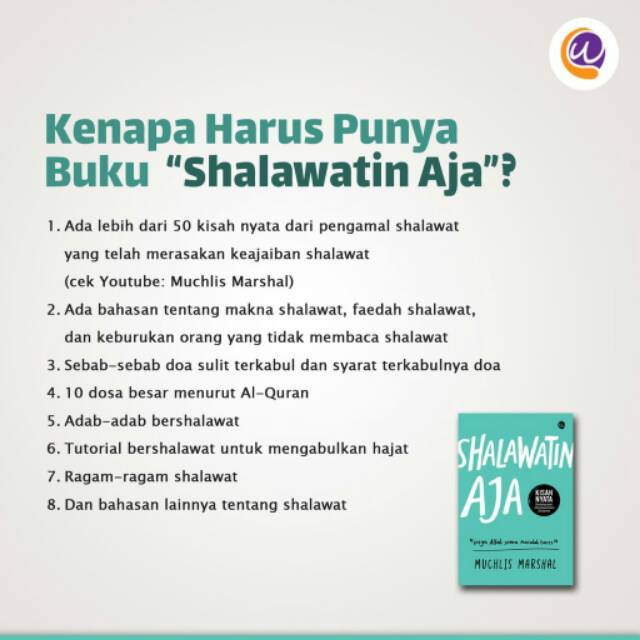 Buku Sholawatin Aja Berisi Kisah2 Keajaiban Sholawat Shopee