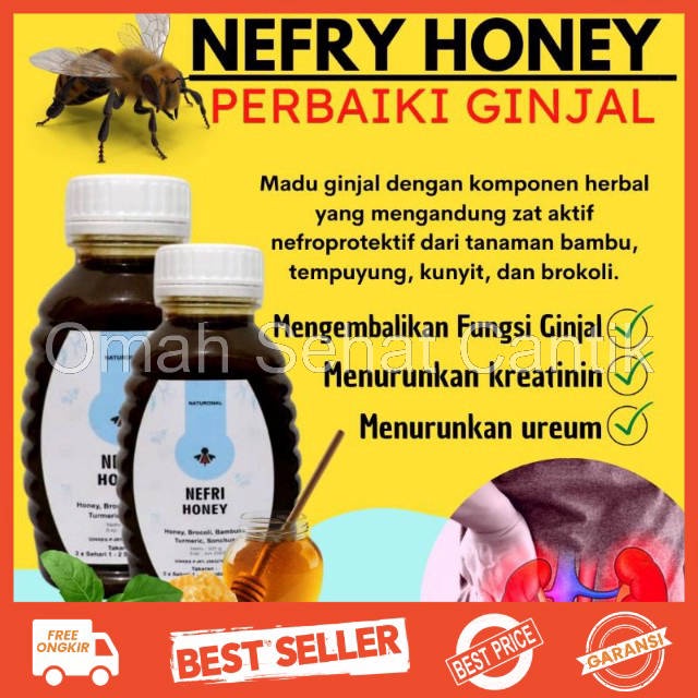 Madu herbal alami kesehatan Ginjal,Obat alami Herbal Gagal Ginjal,Madu Alami untuk ginjal ampuh