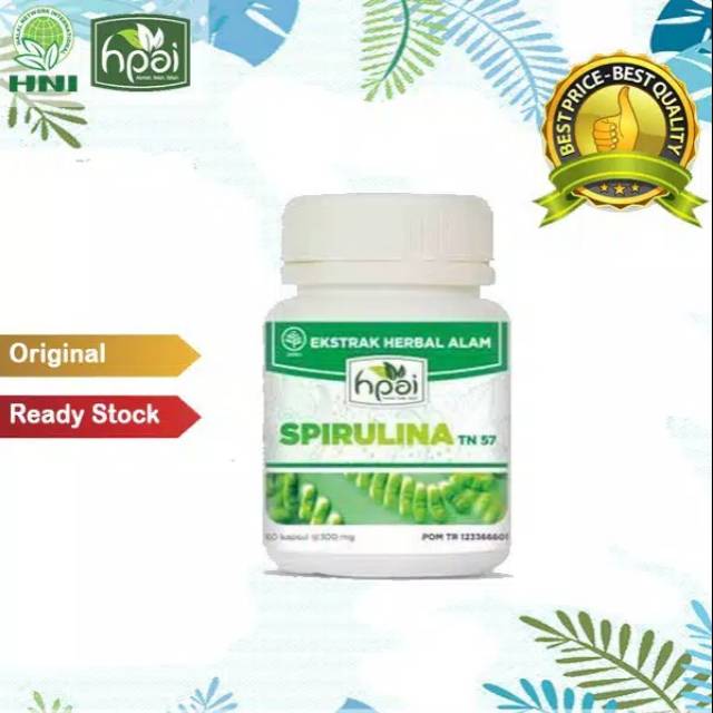 HPAI Spirulina Original (60 kapsul)