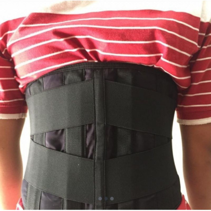 korset lumbal elastis/korset sakit pinggang/korset kesehatan.