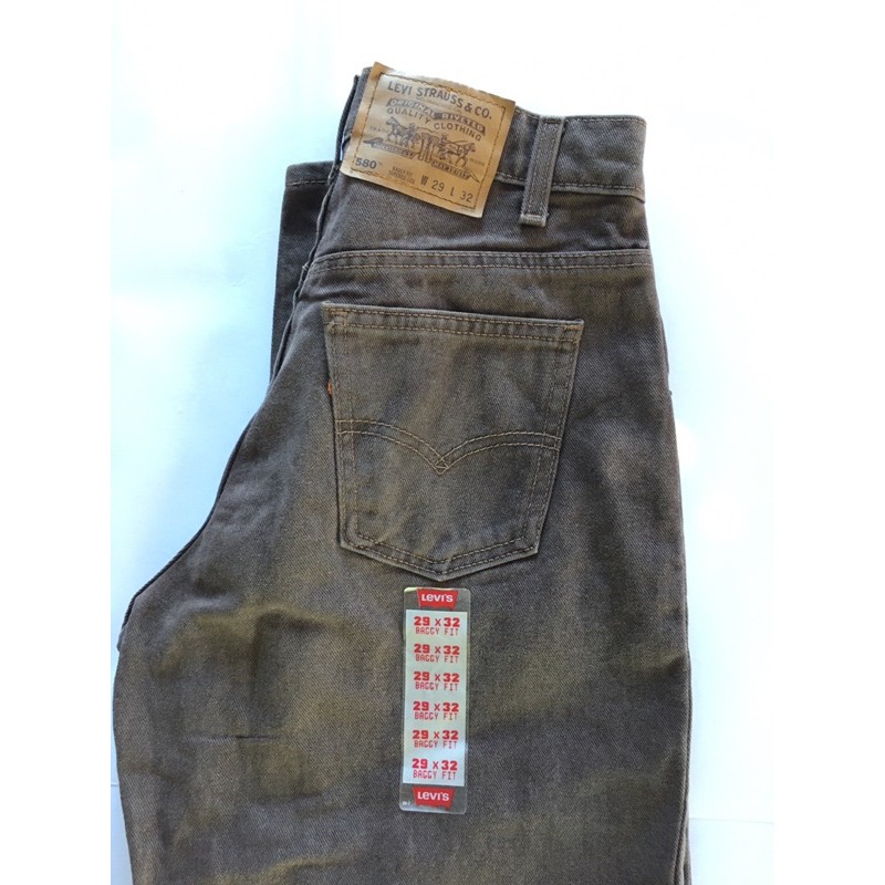 Jual Levis Levi Strauss Jeans Denim Vintage 580 Usa Original Non Selvedge  Second Preloved Bekas Thrift Indonesia|Shopee Indonesia