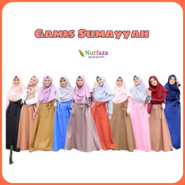 Gamis Katun Toyobo Ori Riskirich busui friendly