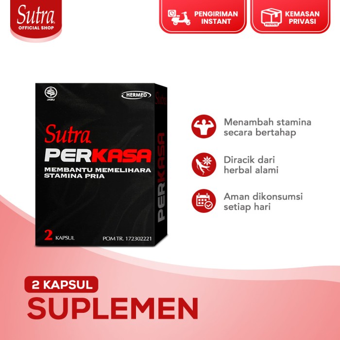 Sutra Perkasa - Pack 2 Kapsul