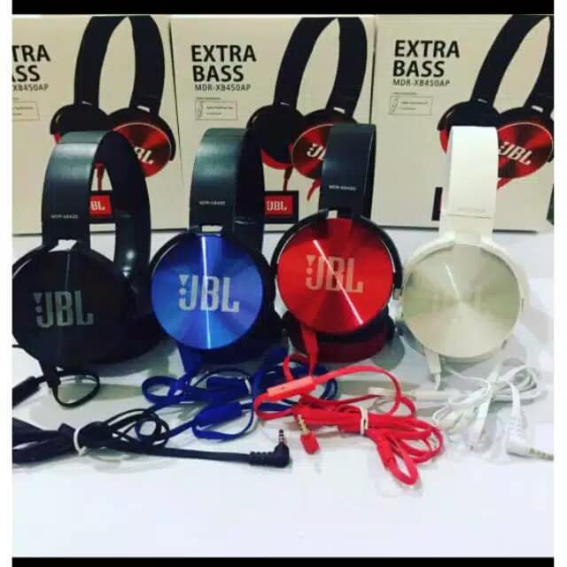 HEADPHONE BASS JBL MDR XB 450 / HEADPHONE JBL / HEADPHONE MURAH / HEADPHONE BAS / HEADPHONE MUSIK